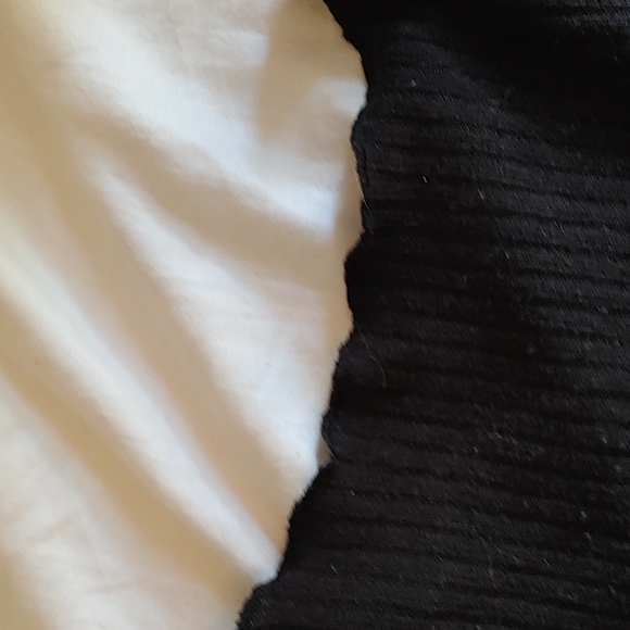 Shein black button up tee shirt - Picture 4 of 4